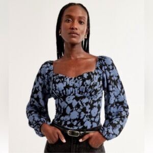 Abercrombie & Fitch long sleeve fitted top